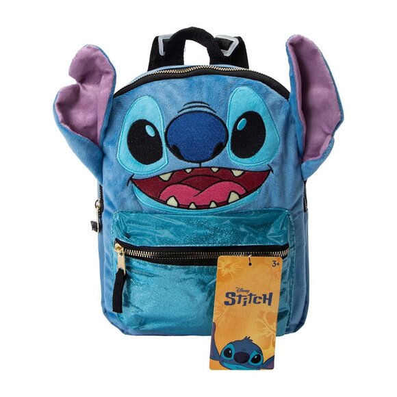 Disney - Stitch Mini Backpack - NEW - Picture 1 of 4
